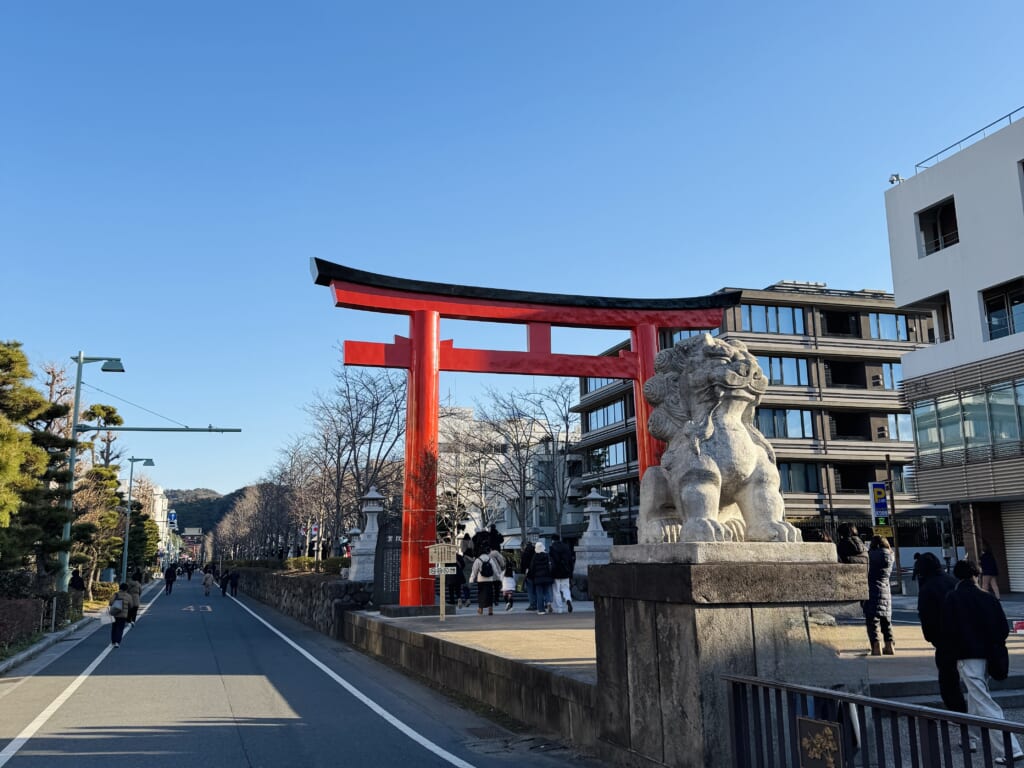 鶴岡八幡宮二の鳥居
